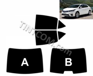                                 Passgenaue Tönungsfolie - Toyota Corolla (4 Türen, Limousine, 2013 - ...) Johnson Window Films - Marathon Serie
                            